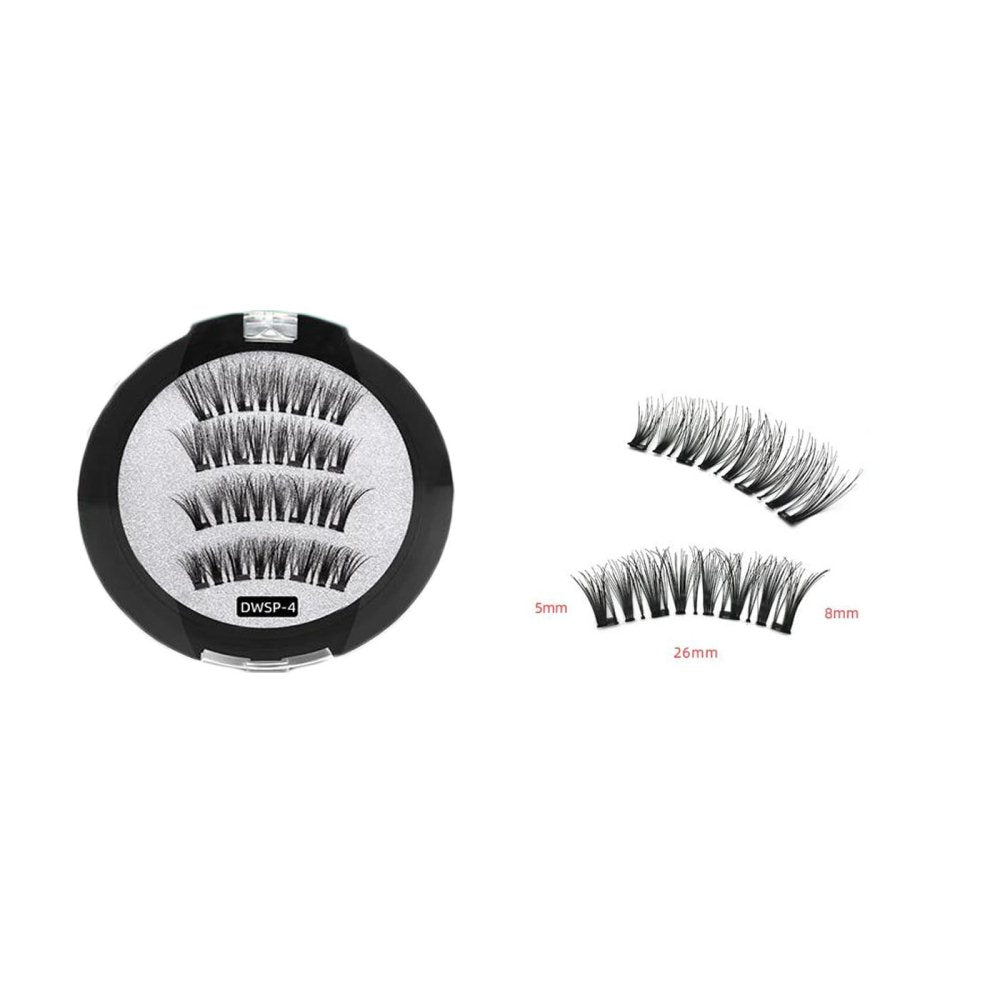Attractive Eyelashes Clip Set with Two Pairs of Eyelashes