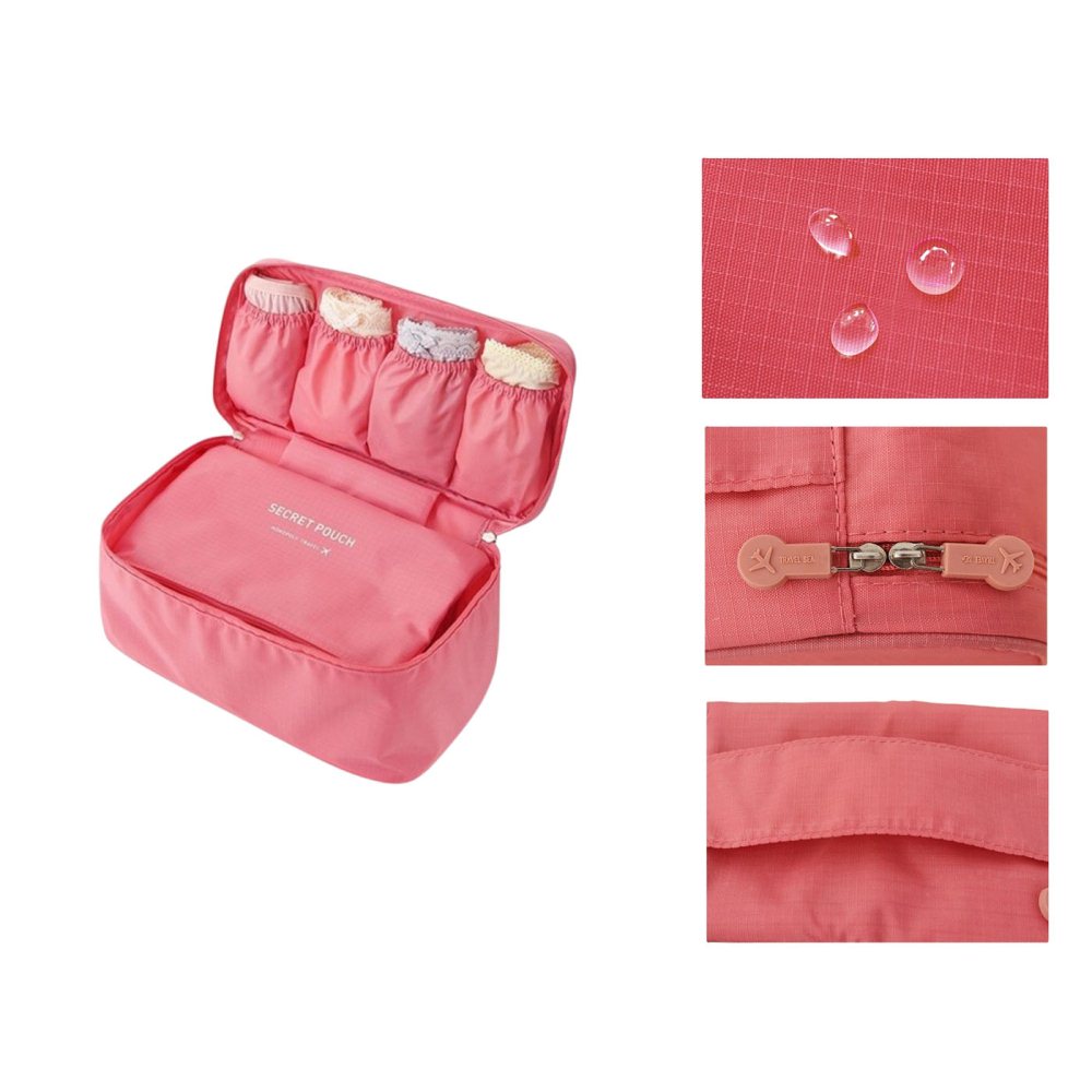 Portable Travel Underwear Bag Bra Storage Bag Organizer