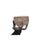 Stylish Hobo Solid Color PU Leather Satchel Wide Strap Chest Bag