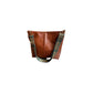 PU Leather High-Capacity Shoulder Sling Bag with Simple Adjustable Wide Strap