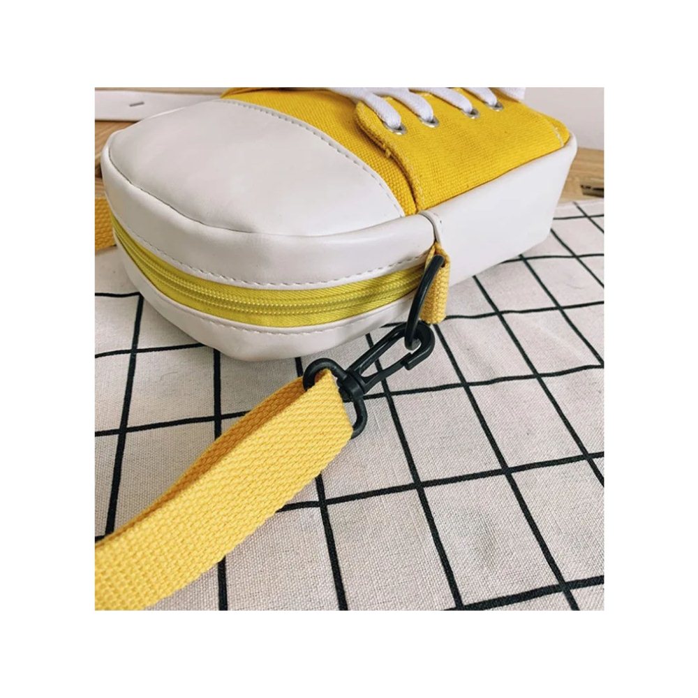 Fashion Patchwork Canvas Shoulder Bag