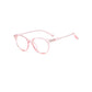 Transparent Blue Light Blocking Glasses with Flat Lens for Eye Protection