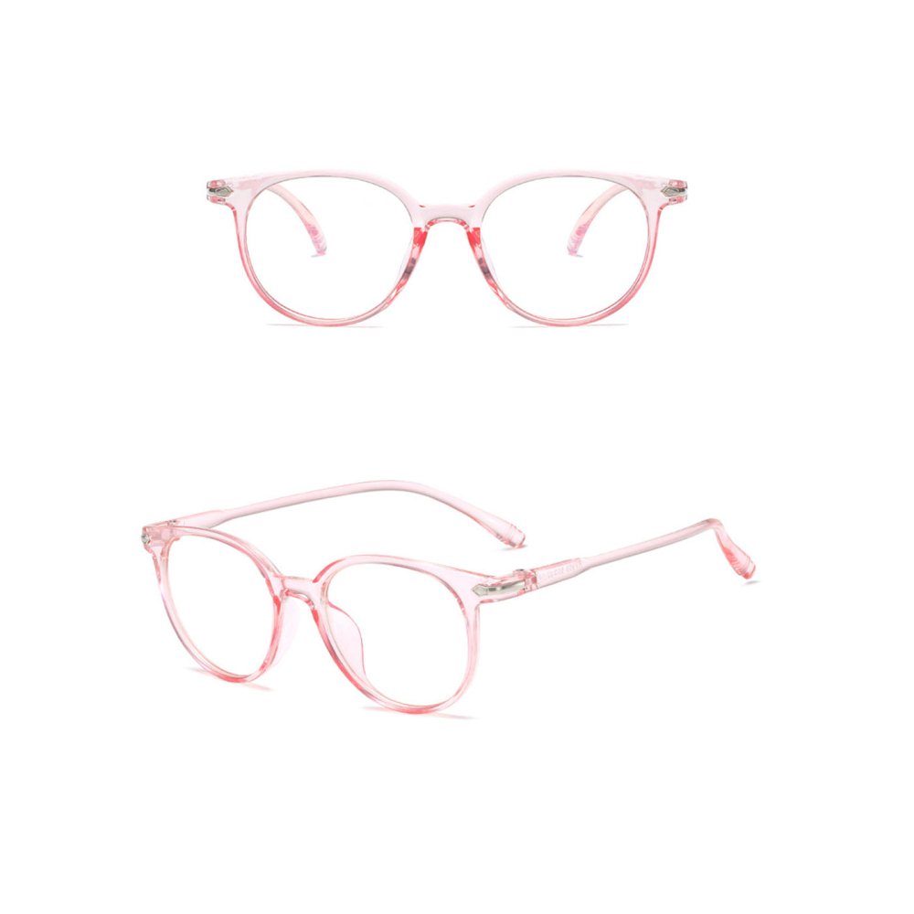 Transparent Blue Light Blocking Glasses with Flat Lens for Eye Protection