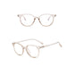 Transparent Blue Light Blocking Glasses with Flat Lens for Eye Protection
