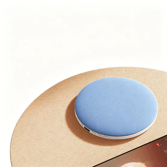 Bluetooth 5.4 Bone Conduction Sleep Speaker with White Noise Ultra Thin Pillow Wireless Speaker with Timer