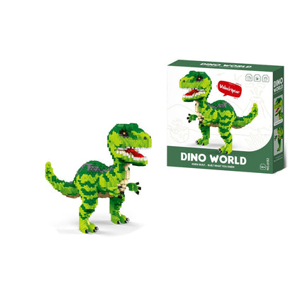 DIY Dinosaur Micro Building Blocks Set Educational Model Toy