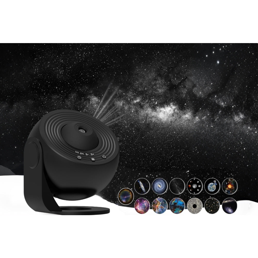 Star Projector Galaxy Light with 13 Slides for Night Ambience