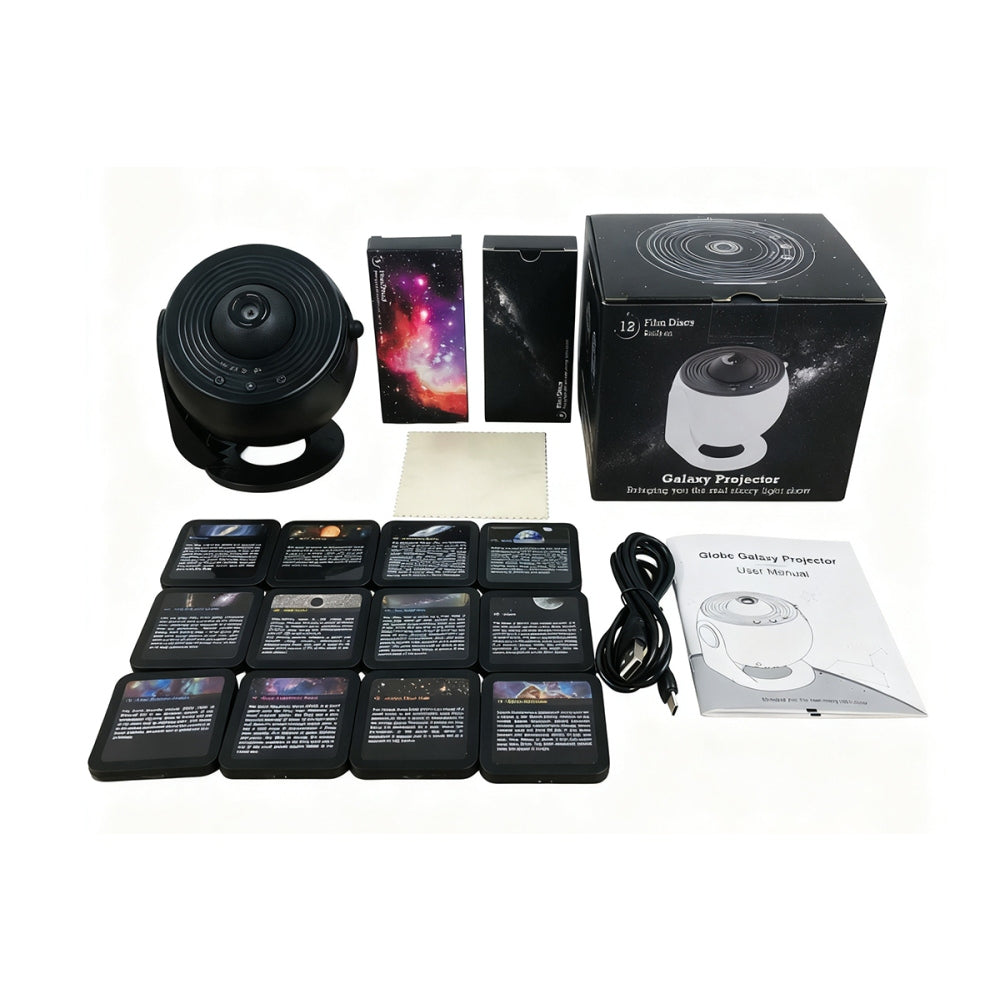 Star Projector Galaxy Light with 13 Slides for Night Ambience