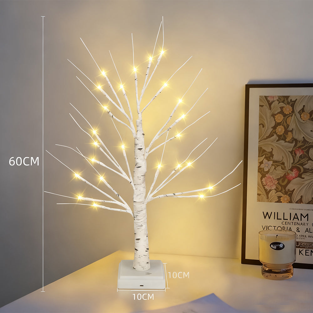 LED Birch Tree Lights Decorative Night Lamp