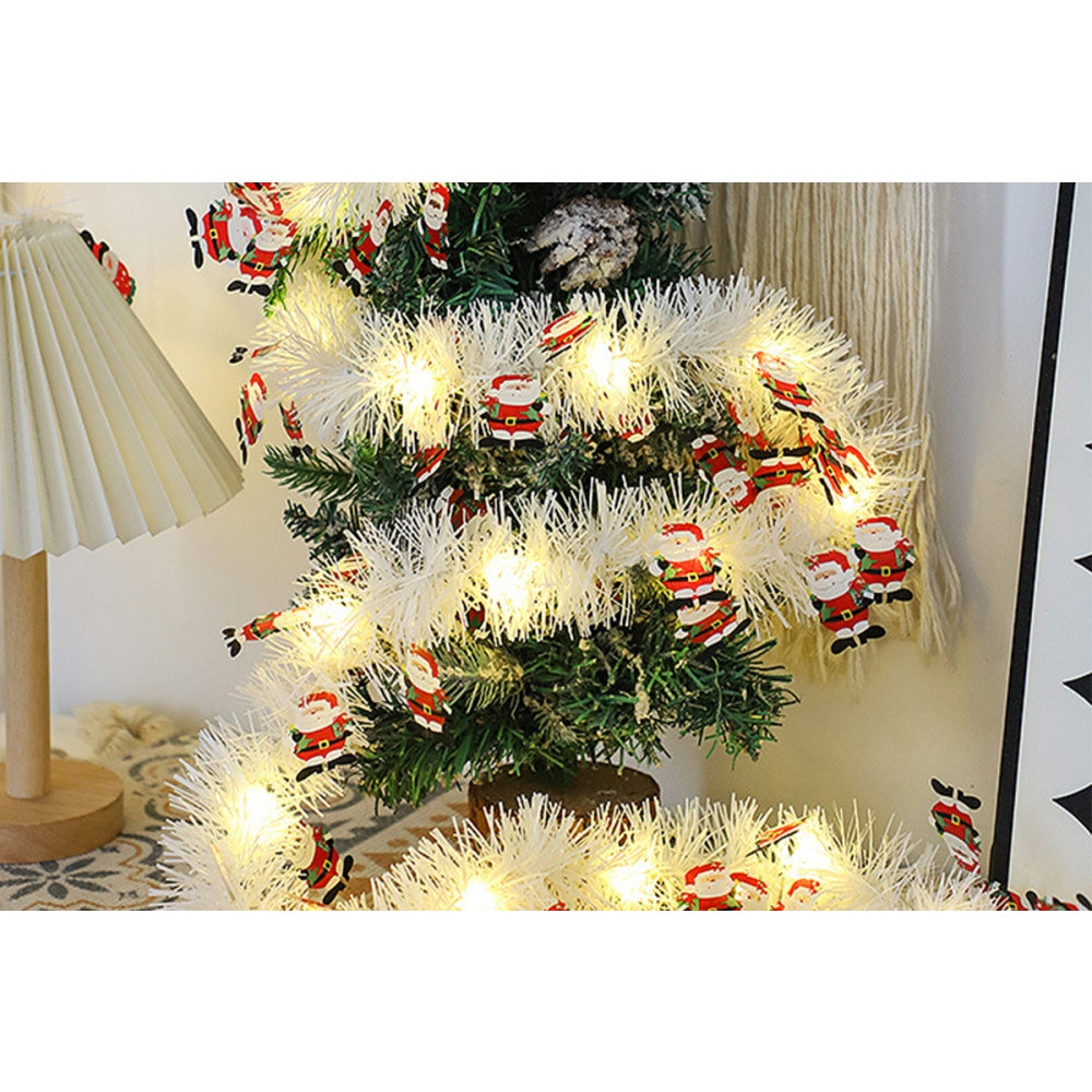 LED Light Christmas Tree Hanging Ornaments Decorative String Lights