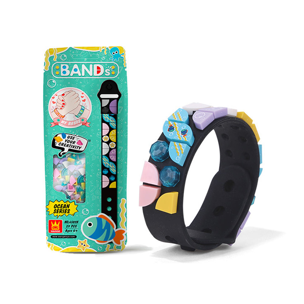 DIY Dots Bracelets Building Blocks Creative Cartoon Bracelet
