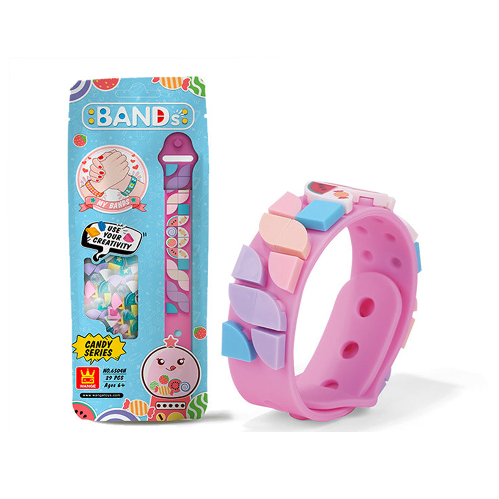 DIY Dots Bracelets Building Blocks Creative Cartoon Bracelet