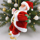 Climbing Santa Claus Toy with Music Decoration for Christmas