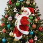 Climbing Santa Claus Toy with Music Decoration for Christmas