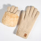 Full Finger Gloves Winter Touchscreen Plus Fleece Warm Gloves