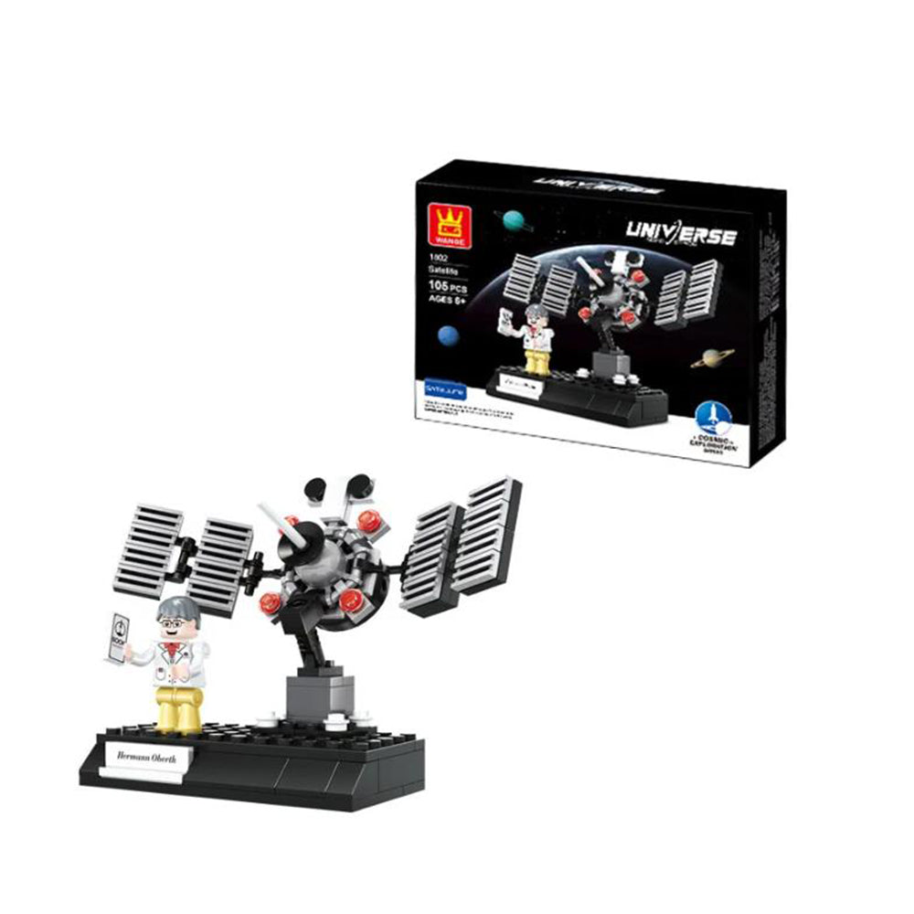 DIY Building Blocks Aerospace Theme Assembly Set