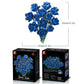 DIY 585-Piece Building Blocks Rose Bouquet Kit