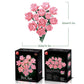 DIY 585-Piece Building Blocks Rose Bouquet Kit