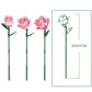 DIY 585-Piece Building Blocks Rose Bouquet Kit
