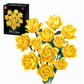 DIY 585-Piece Building Blocks Rose Bouquet Kit