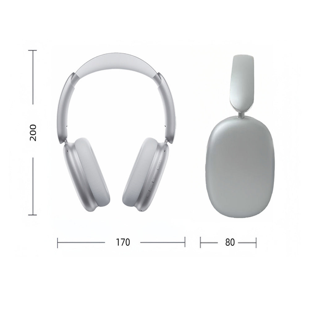 V5.4 Wireless Over-Ear Bluetooth Headphones with Adaptive ANC
