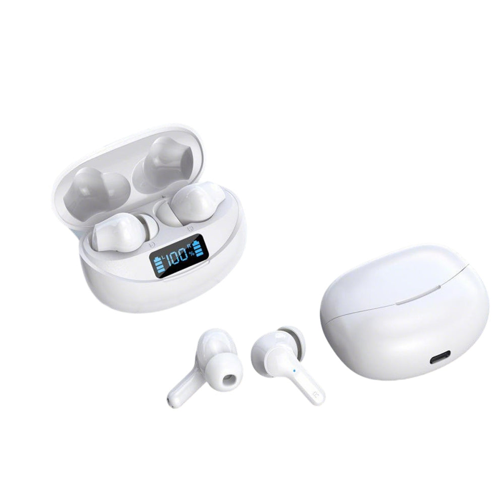 Digital Display Wireless Earphones with Touch Control