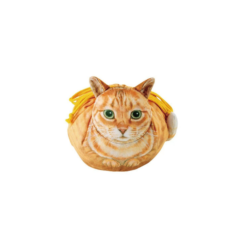 Cute Cat Makeup Bag with Drawstring Closure