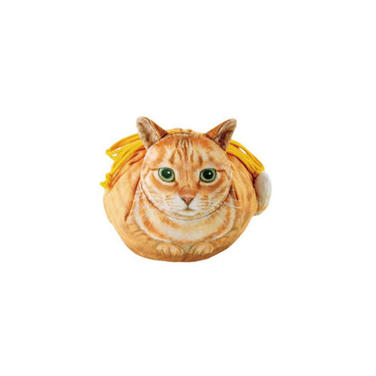 Cute Cat Makeup Bag with Drawstring Closure
