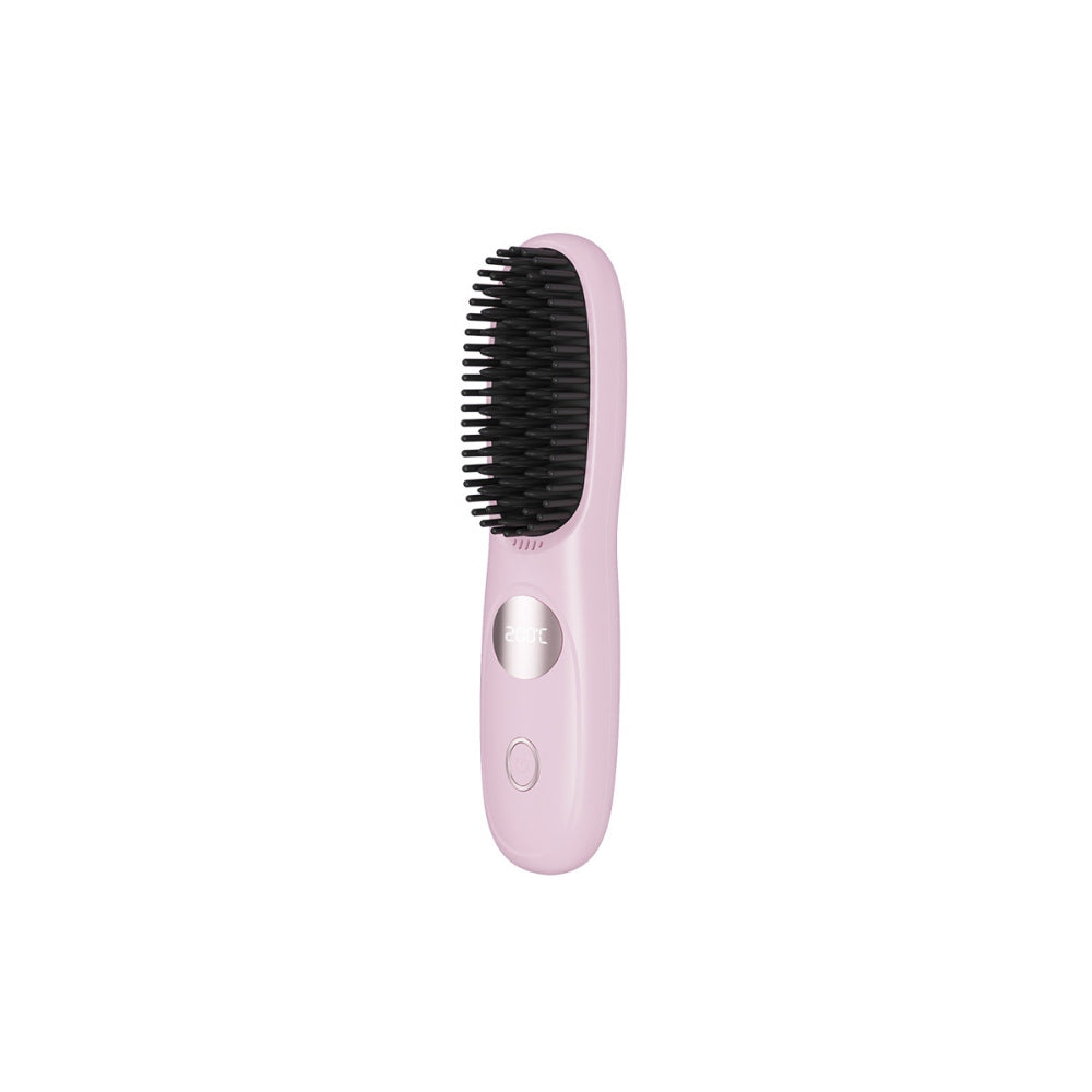 Portable Hair Straightening Comb Digital Display Styling Tool