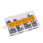 80Pcs Set Fishing Rod Eyelet Repair Kit Fishing Rod Tips for Freshwater Saltwater