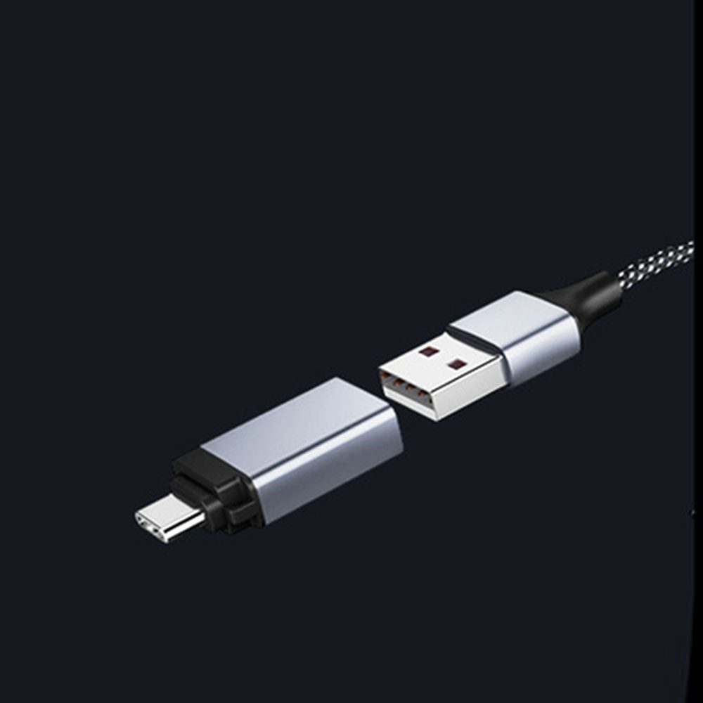 2 in 1 Wireless CarPlay Adapter USB Bluetooth Dongle for iPhone Android Auto