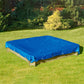 Blue Tarpaulin Waterproof Furniture Caravan Cover