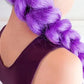 Purple Braiding Hair Extensions