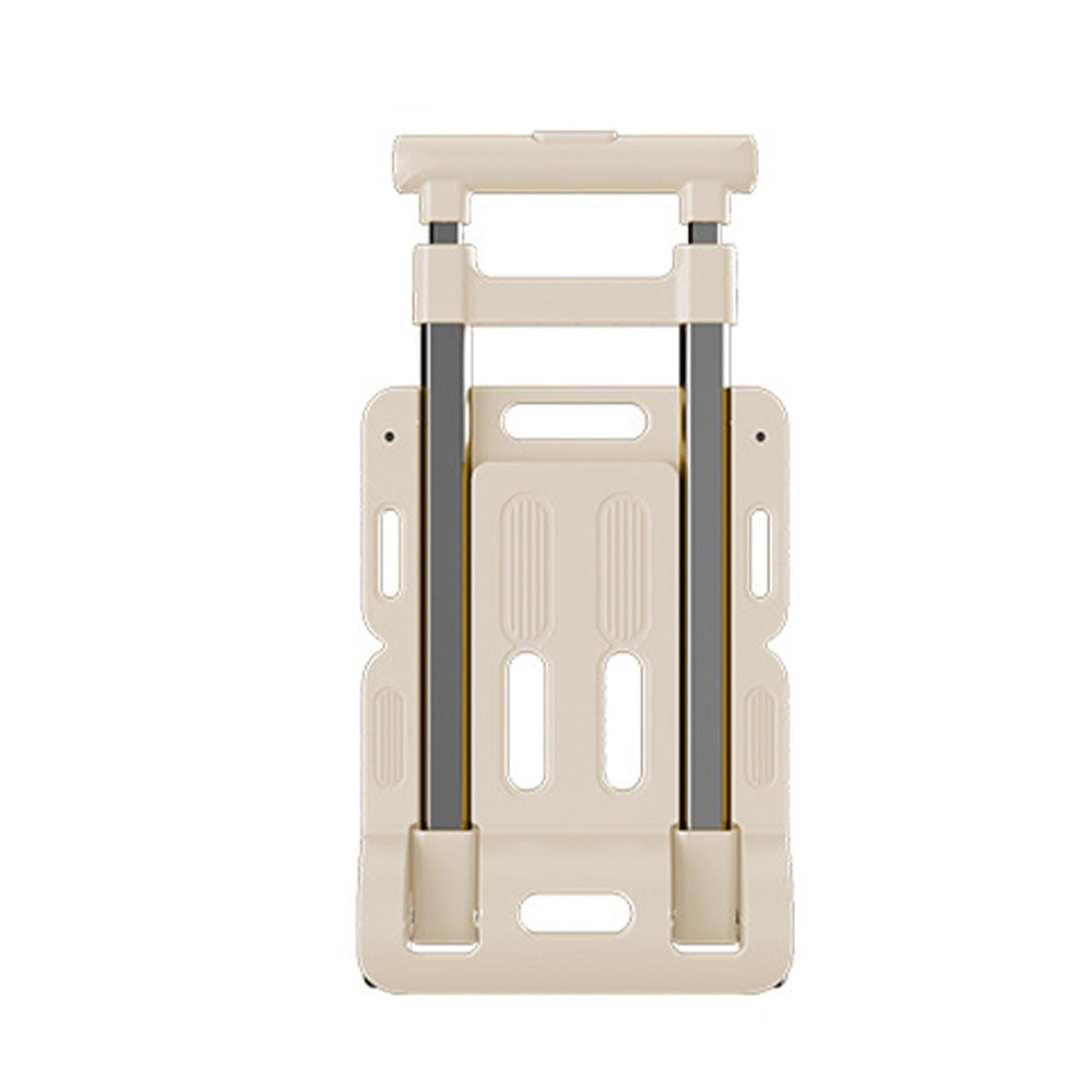 Folding Hand Truck Portable Dolly Cart Wheels with Elastic Rope for Travel Camping