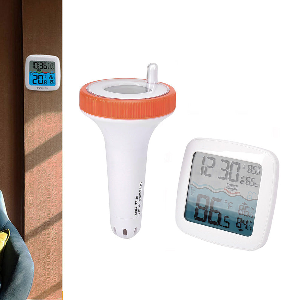 Waterproof Pool Thermometer Digital Pool Thermometer Floating for Swimming Pool