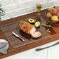Anti-Slip Transparent Acrylic Cutting Board for Kitchen Counter