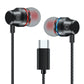 USB C Headphones Over Ear Hooks for iPhone 16 15 Pro Max Plus Samsung Galaxy S25