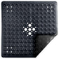 Large Non Slip Shower Mat with Drain Holes Square Shower Mat