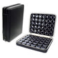 60 Compartment PU Rhinestone Gemstone Display and Storage Box