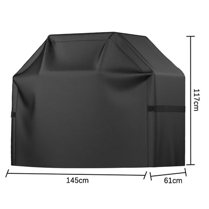 BBQ Grill Cover Water-resistant Oxford Fabric Dustproof Barbecue Protector Cover