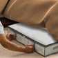 2Pcs Large Capacity Breathable Mesh Under Bed Storage Bag with Handles