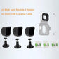 3 Pack Blink Outdoor Camera Mount Bracket Full Weather Proof Housing Mount