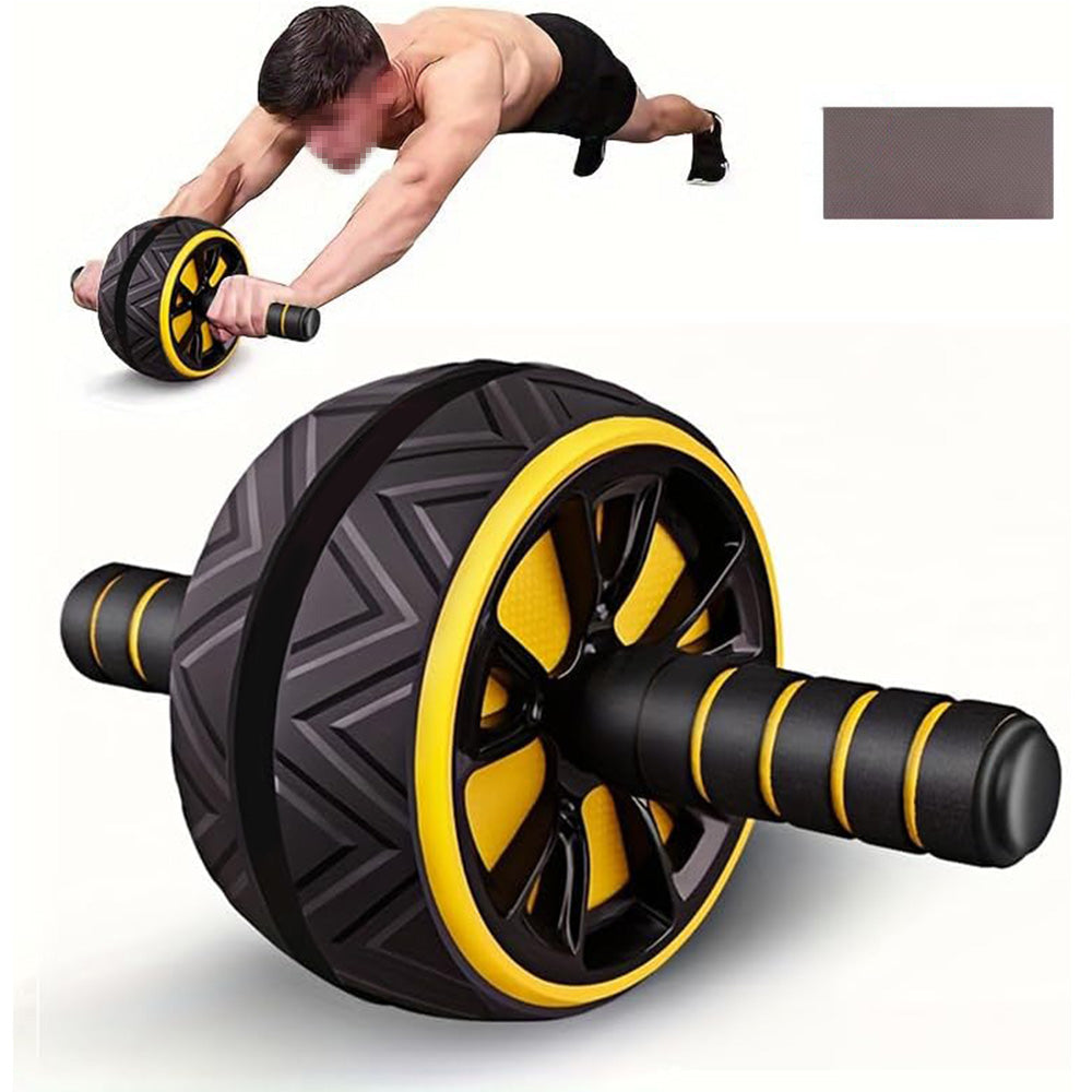 Wide Ab Roller Wheel for Home Gym Core Training