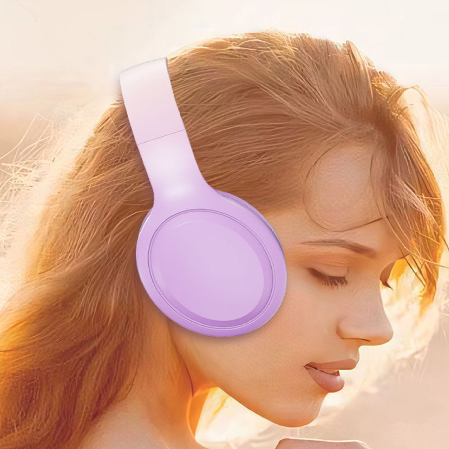 DR88 Wireless Bluetooth 5.3 Gradient Colour 3D Stereo Headset