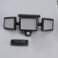 3 Head Motion Sensor Solar Light Wall Lamp