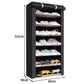 8-Layer Portable Shoe Storage Rack Cabinet