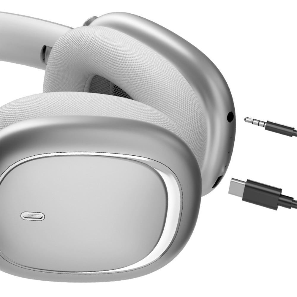 Wireless Bluetooth Headphones Lightweight Clear Over Ear Bluetooth Headsets for Phone PC