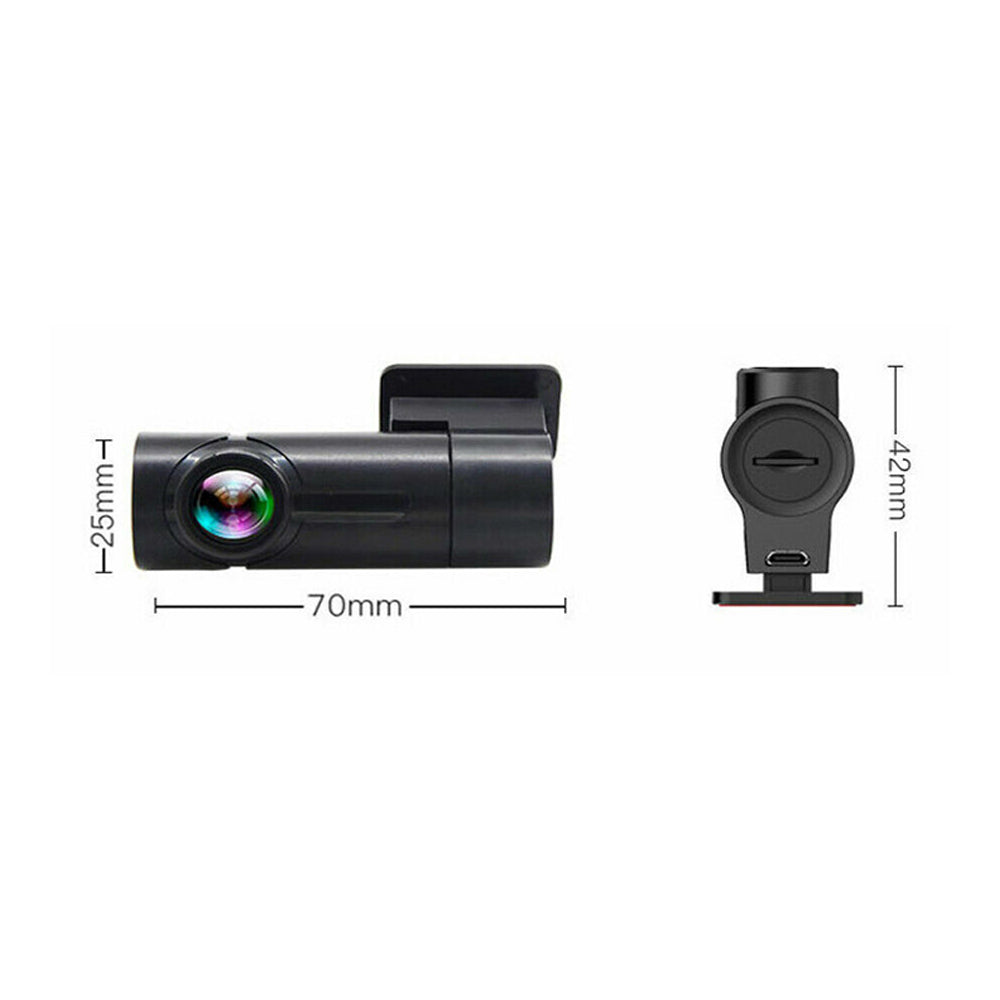 1080P WiFi HD Night Vision 120 Degree Wide Angle Dash Cam