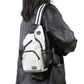 2Pcs Dual-use Water-resistant Chest Bag Outdoor Travel Shoulder Backpack
