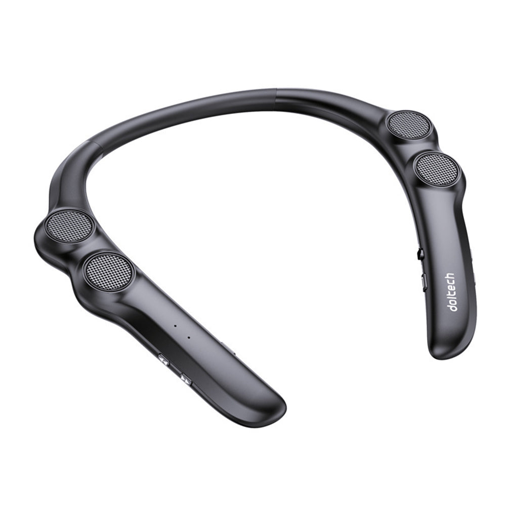 Neckband Bluetooth Speaker Wireless Wearable Speaker with 3D Stereo Sound and Mic
